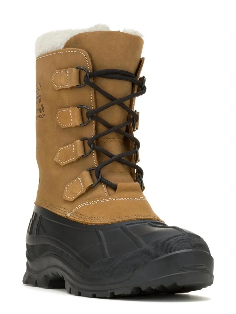 Kamik NWT Hamberg Alborg Pac Snow Boots Waterproof, Insulated TAN Size: 10 M